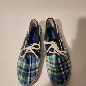 Women's Casual shoes, Made with a colorful canvas  Material. Size 8